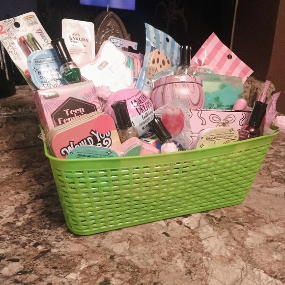teenage Other - Teenage Girls Custom Christmas Birthday Basket Just Because Custom Basket
